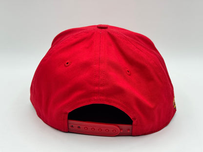 Bawal Maging Tambay Red Snapback by Ando