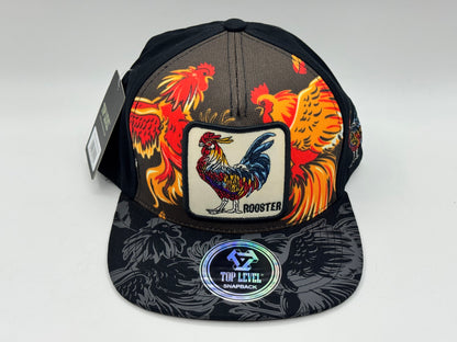Rooster Snapback Cap – Top Level Edition