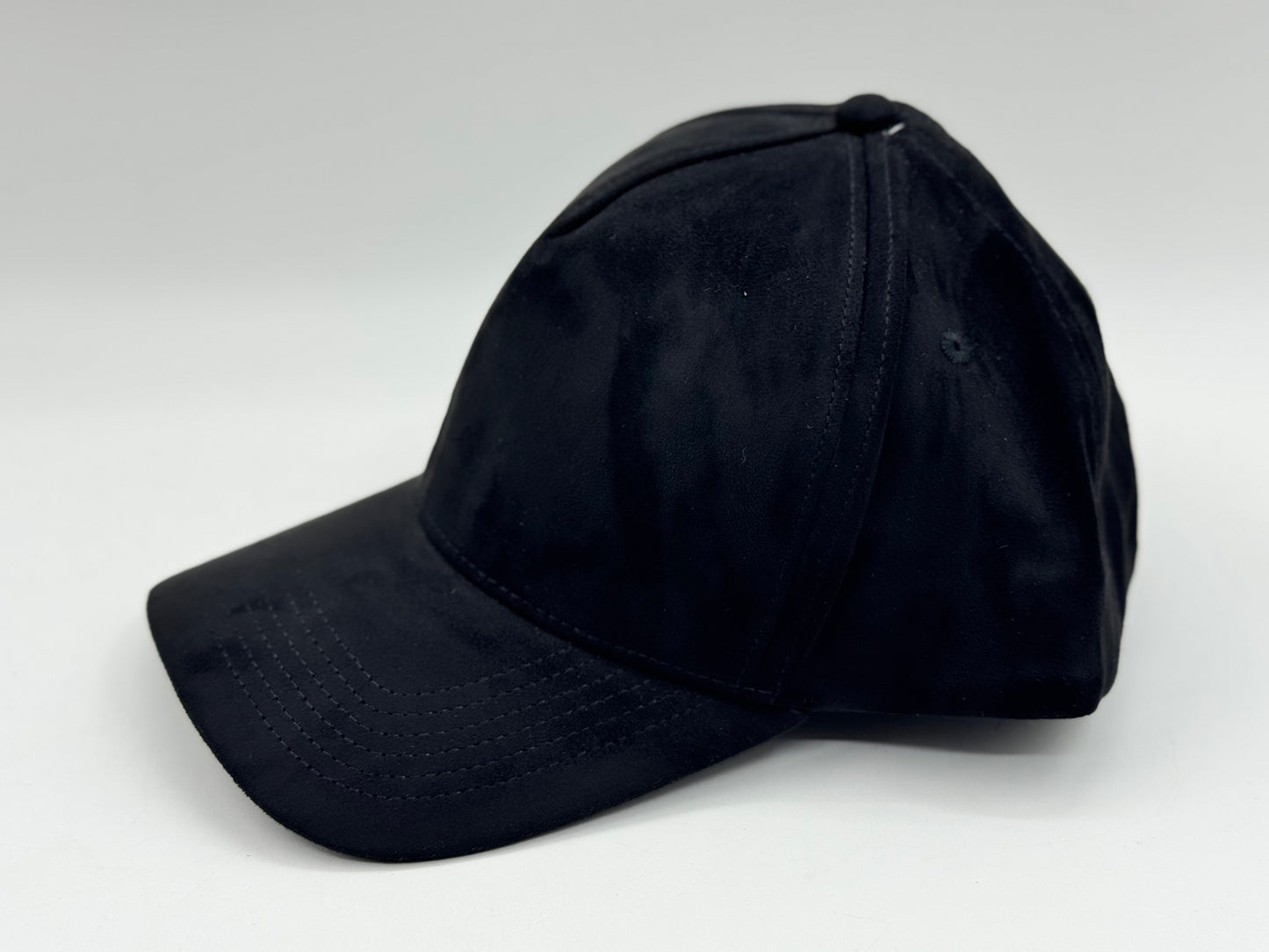 Stealth Black Snapback Cap (Minimal Edition)