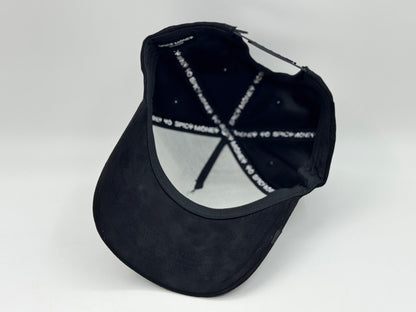 Stealth Black Snapback Cap (Minimal Edition)