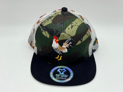 Manok Mesh Snapback Cap (Camo Edition) – Top Level