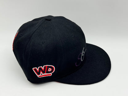 Kite Snapback  (Black/Red) by Suan Brand x WKDY Clothing