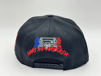 Kite Snapback  (Black/Red) by Suan Brand x WKDY Clothing