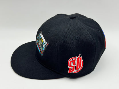 Kite Snapback  (Black/Red) by Suan Brand x WKDY Clothing