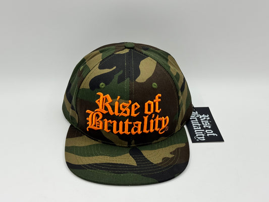 Rise of Brutality Snapback – Camo