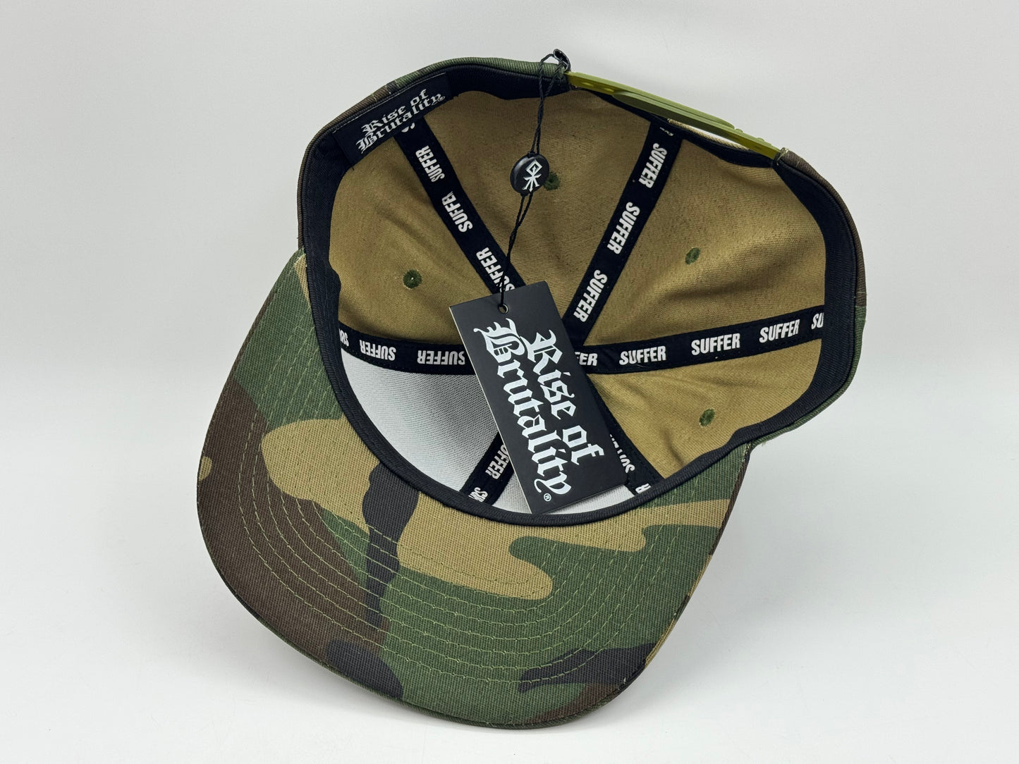 Rise of Brutality Snapback – Camo