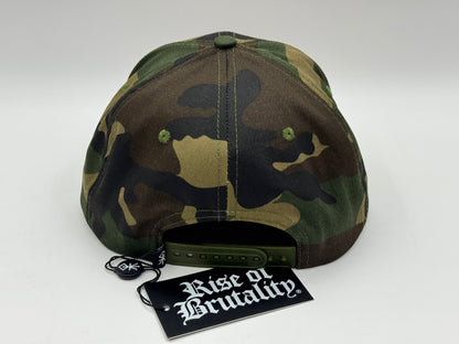 Rise of Brutality Snapback – Camo