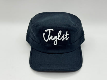 Black Docker Cap – “Inglst”