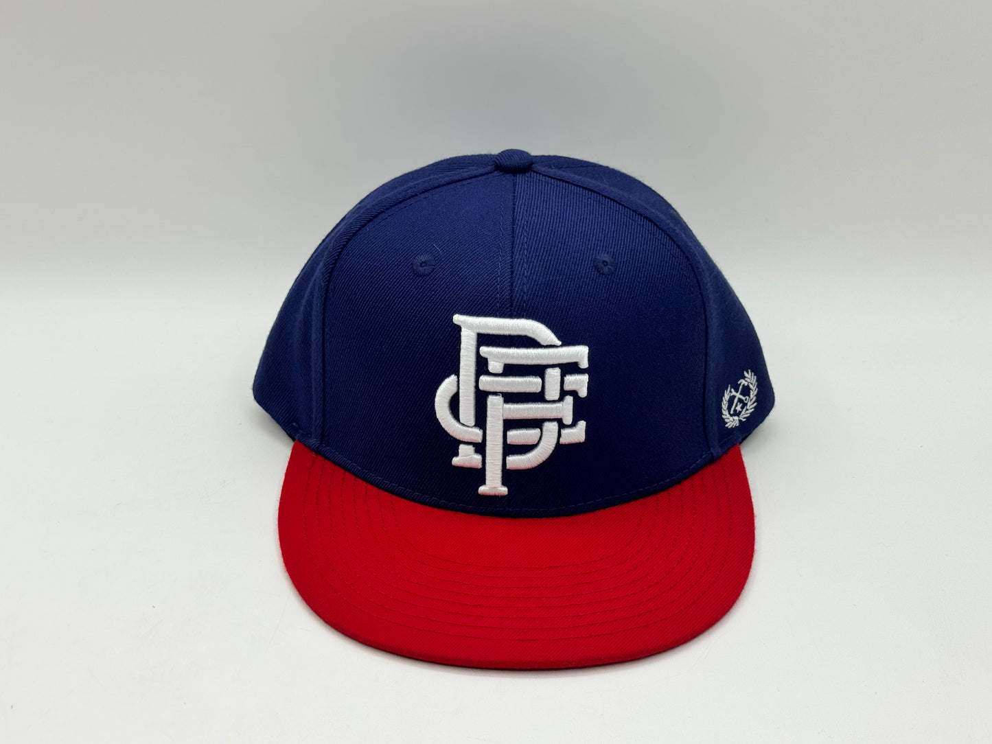 Dixxon Flannel Co. Snapback Cap – Navy / Red