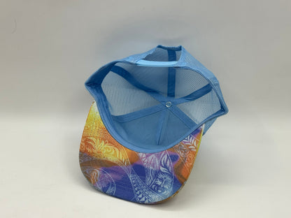 LAVISH Trucker Cap – Multicolor / Sky Blue Mesh