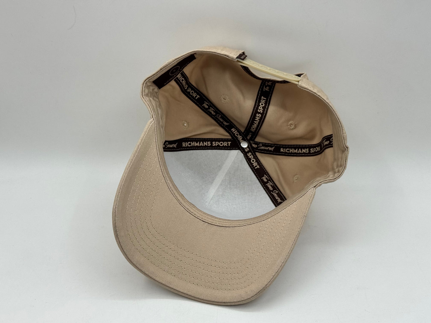 Beige Snapback Cap – “Sport” Edition