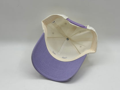 Surf City Cap – Cream/Lavender