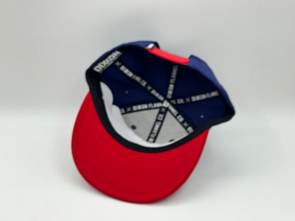 Dixxon Flannel Co. Snapback Cap – Navy / Red