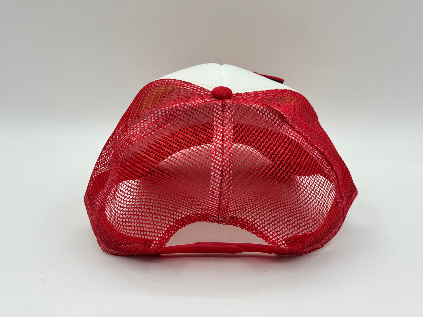 Plastic Brain Trucker Cap – Red/White