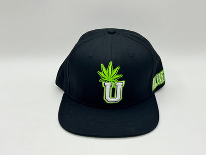 “Already Know” Snapback Cap – Black / Green