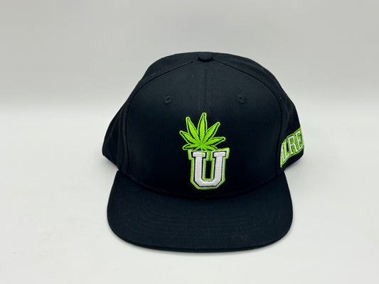 “Already Know” Snapback Cap – Black / Green