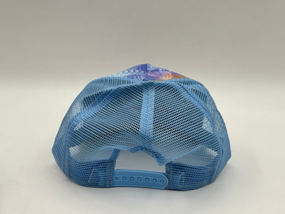 LAVISH Trucker Cap – Multicolor / Sky Blue Mesh
