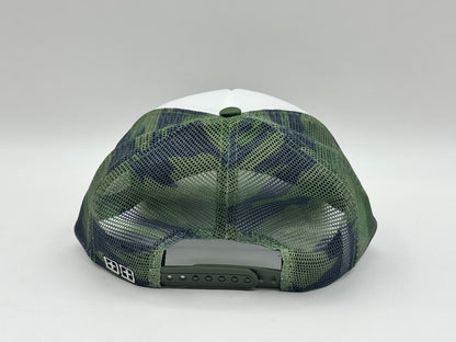 Ksubi Trucker Cap – Camo/White