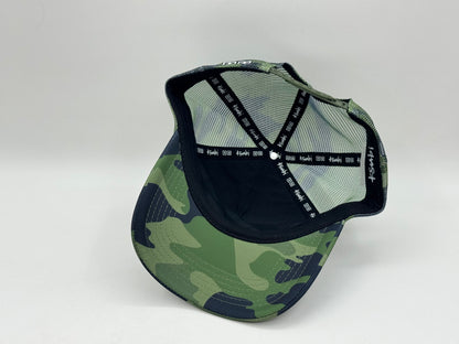 Ksubi Trucker Cap – Camo/White