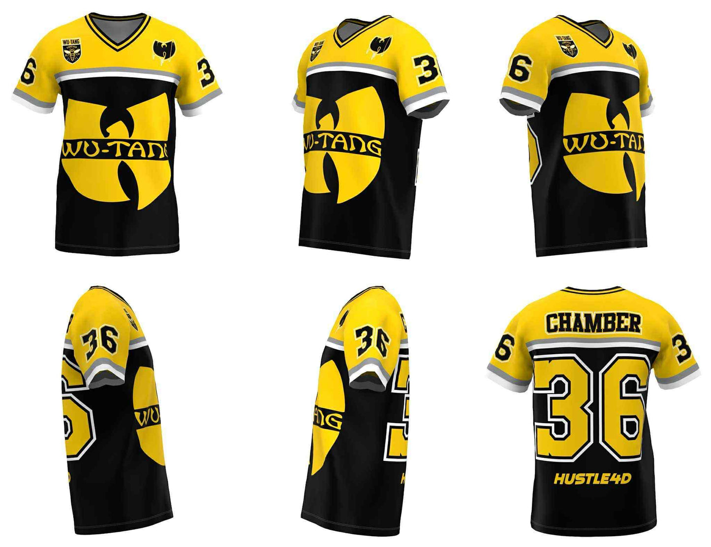 Wu-Tang Clan Inspired Mesh Jersey (Deadstock)